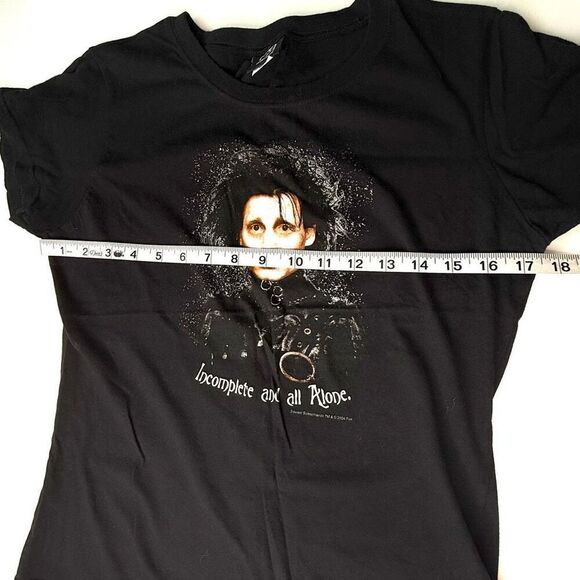 Edward Scissorhands Graphic Tee XL – Ripple Junction Black Gothic T-Shirt - Picture 8 of 9